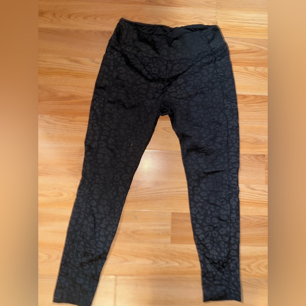 Avia Black Leggings Soft Stretchy w/Pockets!